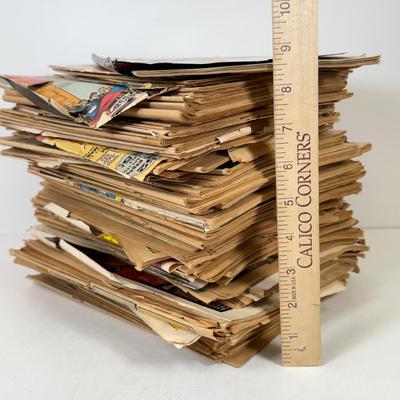 LOT 95: Ripped/Torn Comics for Scrapbooking or Crafting