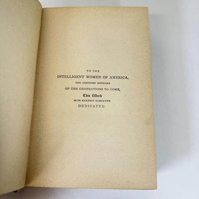 LOT 97: 1890 Physician Life of a Woman, Handbook for Army Women & Vintage Red Cross First Aid Book