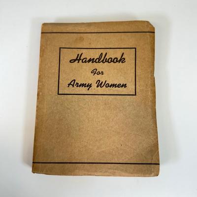 LOT 97: 1890 Physician Life of a Woman, Handbook for Army Women & Vintage Red Cross First Aid Book