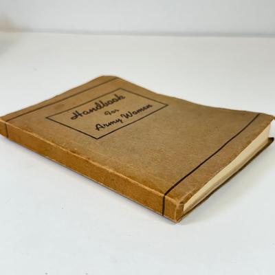 LOT 97: 1890 Physician Life of a Woman, Handbook for Army Women & Vintage Red Cross First Aid Book