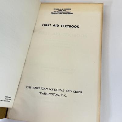 LOT 97: 1890 Physician Life of a Woman, Handbook for Army Women & Vintage Red Cross First Aid Book