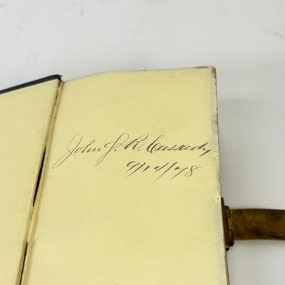 LOT 99: 1870s Methodist Hymnal & Antique Youth's Keepsake