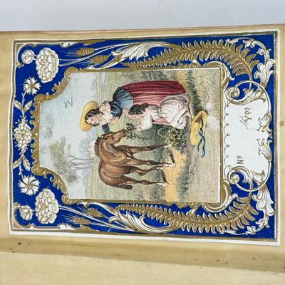 LOT 99: 1870s Methodist Hymnal & Antique Youth's Keepsake