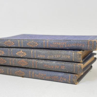 LOT 100: 1849 Hymn Book, 1876 Dictionary, 1860 Sweet Story of Old & More