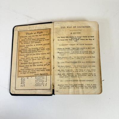 LOT 100: 1849 Hymn Book, 1876 Dictionary, 1860 Sweet Story of Old & More