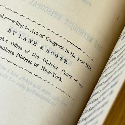 LOT 100: 1849 Hymn Book, 1876 Dictionary, 1860 Sweet Story of Old & More