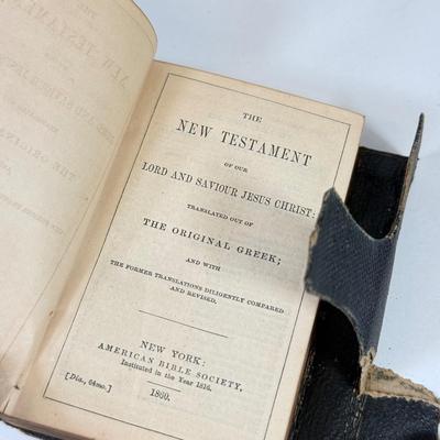 LOT 100: 1849 Hymn Book, 1876 Dictionary, 1860 Sweet Story of Old & More