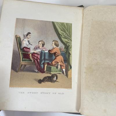 LOT 100: 1849 Hymn Book, 1876 Dictionary, 1860 Sweet Story of Old & More