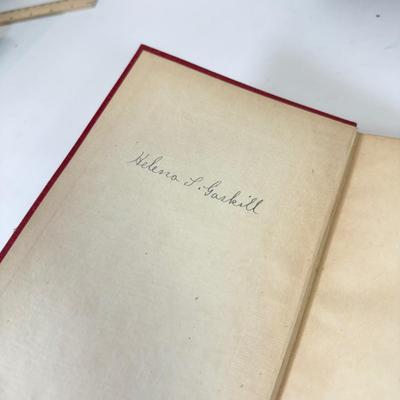 LOT 101: Antique Books: 1923 Fisher Man's Luck, 1900 The Greatest Thing Ever Known & Character Building Thought Pointer, Antique...
