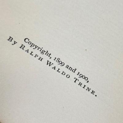 LOT 101: Antique Books: 1923 Fisher Man's Luck, 1900 The Greatest Thing Ever Known & Character Building Thought Pointer, Antique...