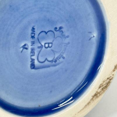 LOT 103: Airguide Brass Ships Bell & Pair of Irish Porcelain Ceramic Steins