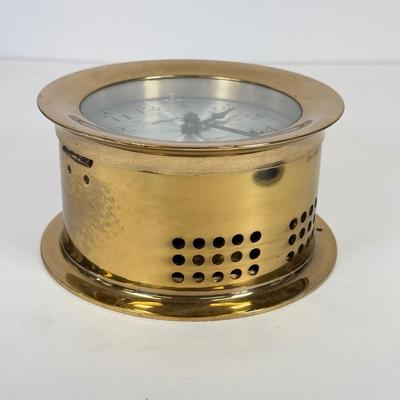 LOT 103: Airguide Brass Ships Bell & Pair of Irish Porcelain Ceramic Steins