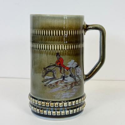 LOT 103: Airguide Brass Ships Bell & Pair of Irish Porcelain Ceramic Steins