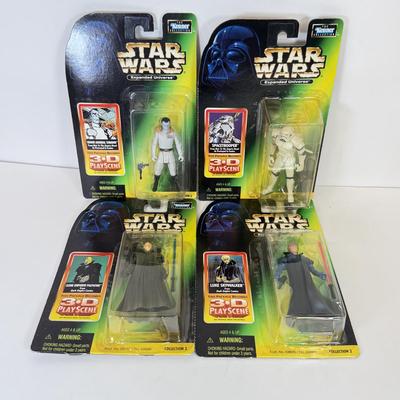 LOT 107: Kenner Collectibles Star Wars Extended Universe NIB Toys