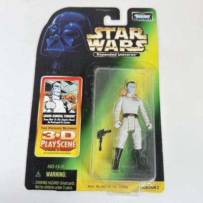 LOT 107: Kenner Collectibles Star Wars Extended Universe NIB Toys