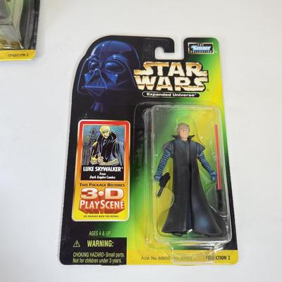 LOT 107: Kenner Collectibles Star Wars Extended Universe NIB Toys