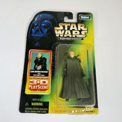 LOT 107: Kenner Collectibles Star Wars Extended Universe NIB Toys