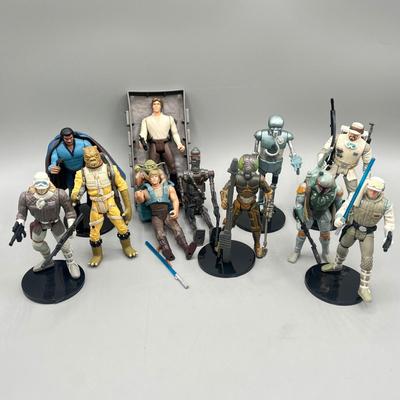 LOT 161F: Star Wars Power of the Force Action Figures - Empire Strikes Back w./ Accessories