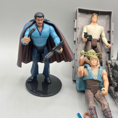 LOT 161F: Star Wars Power of the Force Action Figures - Empire Strikes Back w./ Accessories