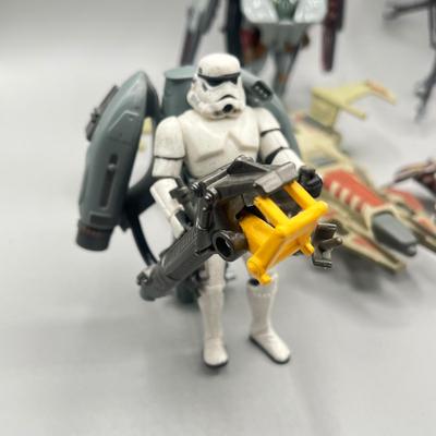 LOT 164F: Star Wars Action Figures and More