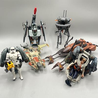 LOT 164F: Star Wars Action Figures and More