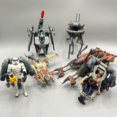 LOT 164F: Star Wars Action Figures and More