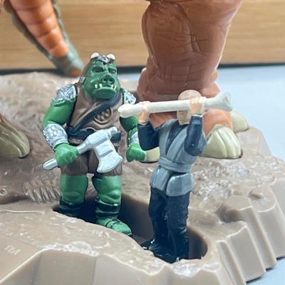 LOT 170F: Star Wars Miniature Action Figures and More
