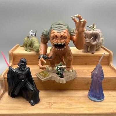 LOT 170F: Star Wars Miniature Action Figures and More
