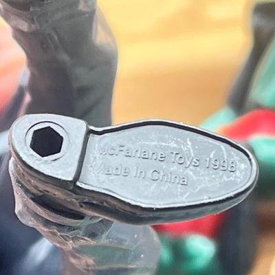 LOT 176F: Assorted Action Figures - Marvel, DC, Star Trek, X-Files