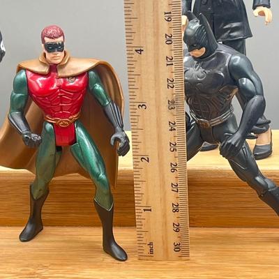 LOT 176F: Assorted Action Figures - Marvel, DC, Star Trek, X-Files