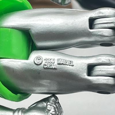 LOT 176F: Assorted Action Figures - Marvel, DC, Star Trek, X-Files