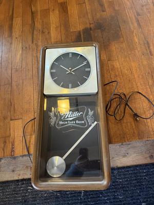 Miller High life clock