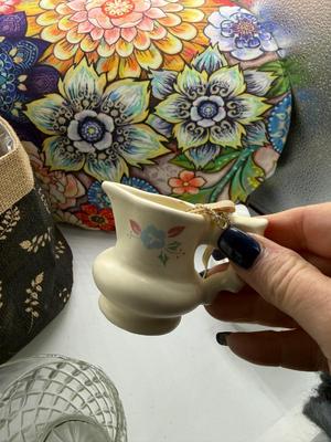 Plant basket, 3 pc bathroom set