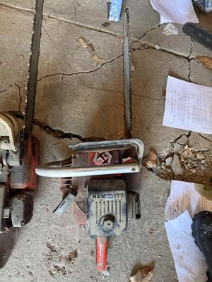 Homelite xl chainsaw-DOES NOT RUN!