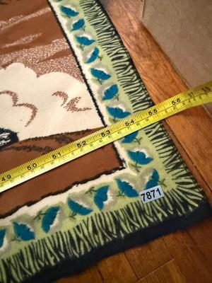 Check out the colors! Indian chief tapestry