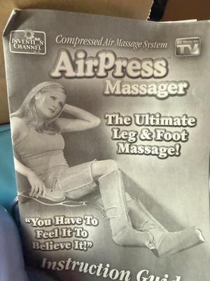 Air press massager-new in box