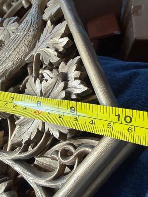 Vintage Burwood diamond wall plaques