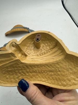 Vintage Burwood straw hats/3 pc