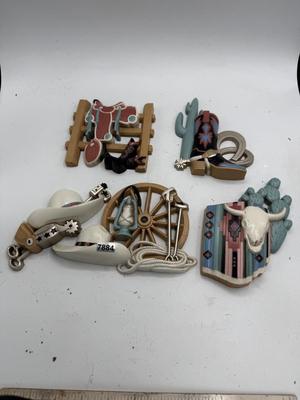 5 piece Burwood Southwestern wall decor