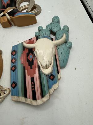 5 piece Burwood Southwestern wall decor