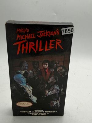 Michael Jackson making of Thriller VHS
