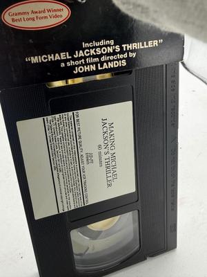 Michael Jackson making of Thriller VHS