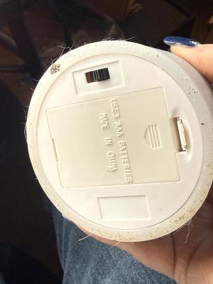 Battery operated candles-great for winter weather