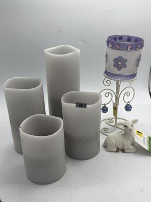 Battery operated candles-great for winter weather