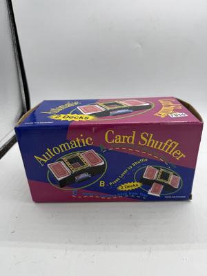 Automatic card shuffler