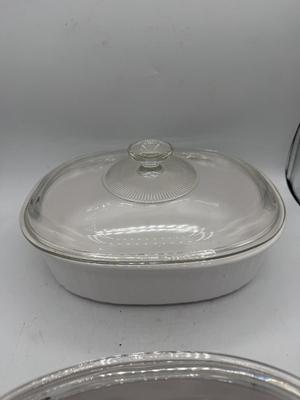 2 pc corelle baking dishes