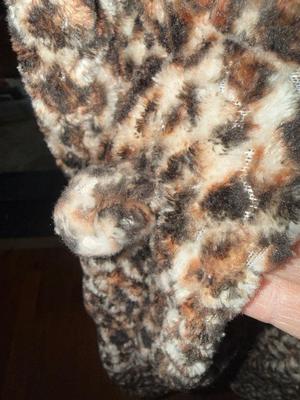 Cheetah robe-missing tie