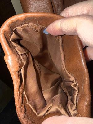 Size 40 leather coat