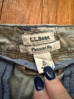 Size 16 LL Bean shorts