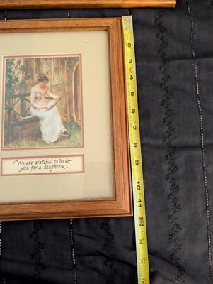 Group of Nature Pictures, One Picture of a Lady.